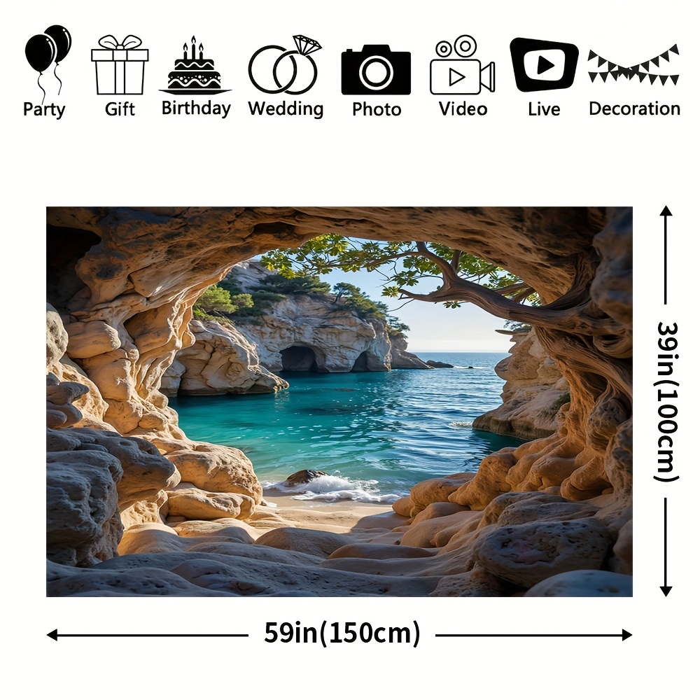 1pc, Spring Photography Backdrop Backdrop Durable Polyester Great For Party Home Decor, Party Wall Decor, Birthday Party Background Decor, Birthday Party Decor Supplies