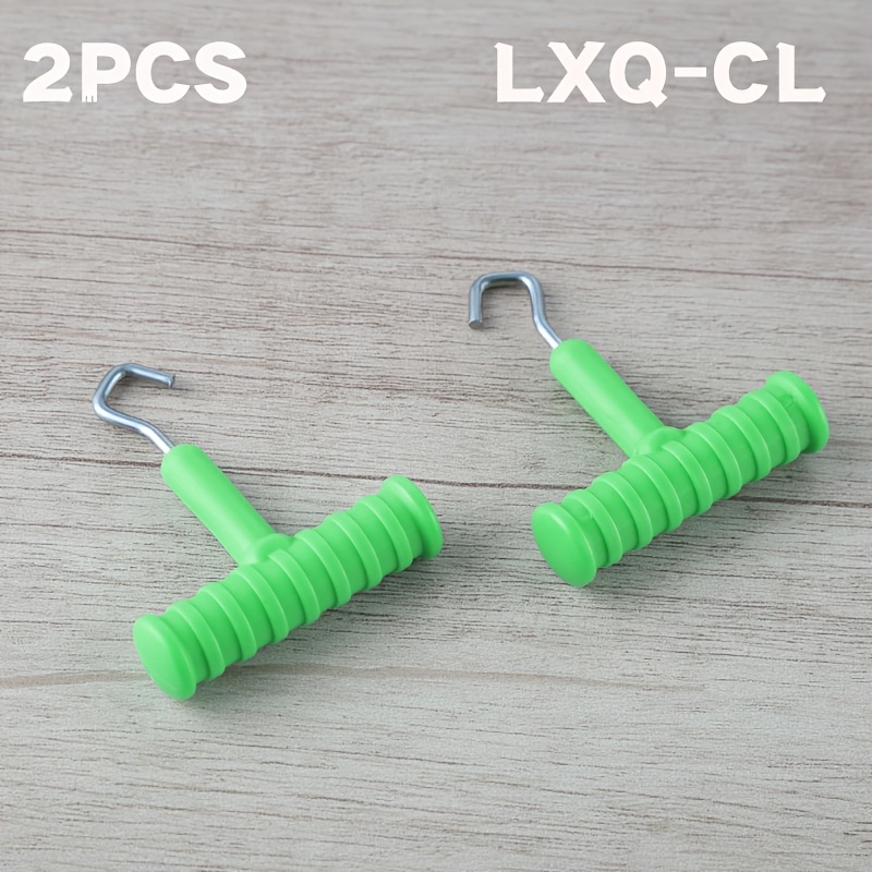 TEMU COONOR 2 Piezas Extractor de Línea de Pesca, Herramienta para Hacer Ataduras de Hair Rig, Extractor de Línea y Herramienta de Nudos con