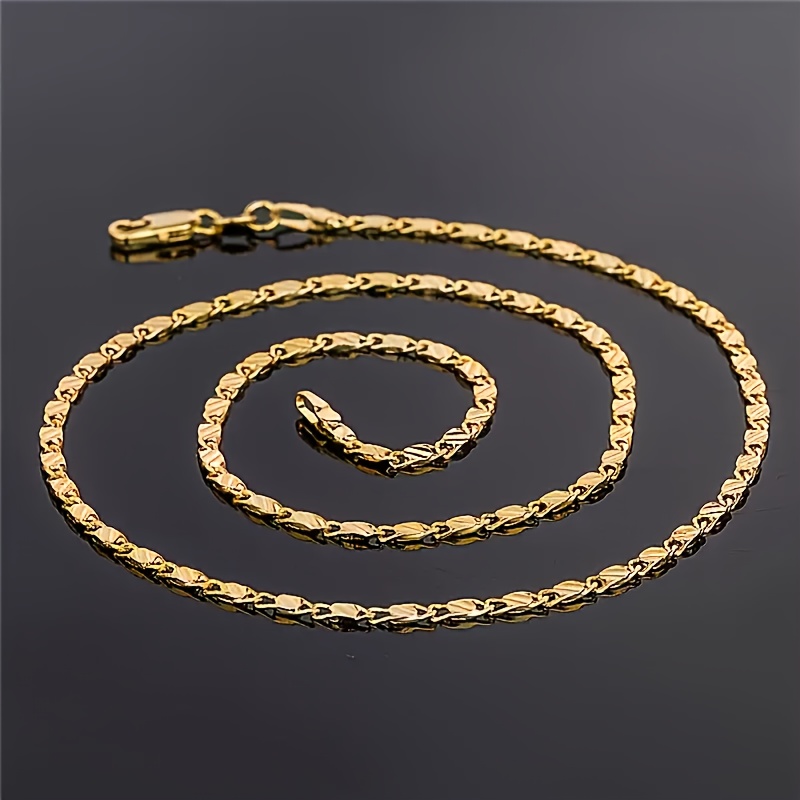 Image of Light Luxury, Elegant Women's Golden Casual Wear With Pendant Additions, Stainless Steel Necklace