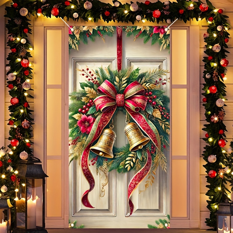 

Hego Christmas - Polyester Multipurpose Decoration, No Needed, Entryway Hanging , Party Supplies