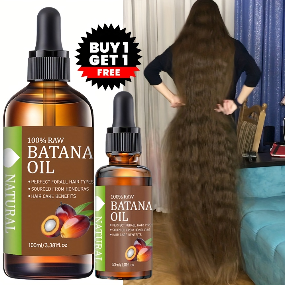 compra   y llévate    : aceite capilar battana de honduras (3.38oz + 1.01oz)   y     el cabello, dejándolo más  ,   y elástico.   para todo tipo de cabello.