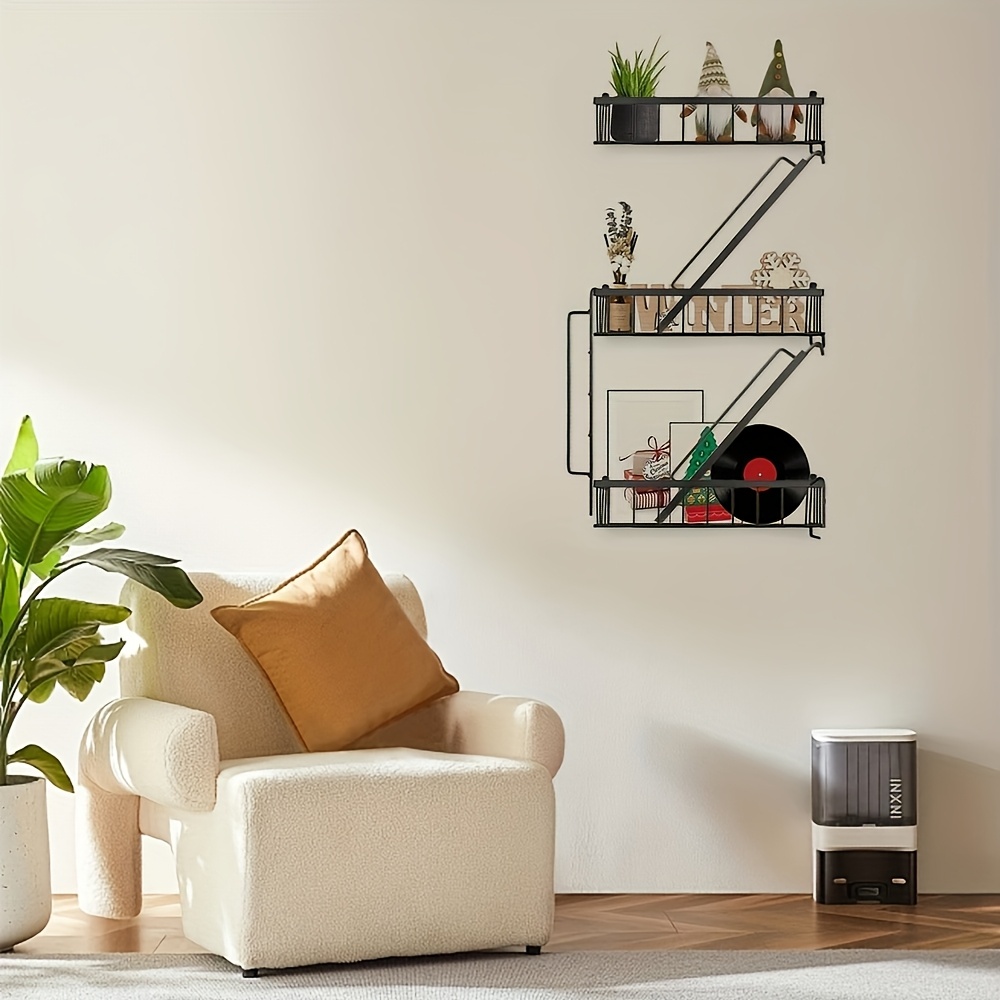 Creative Multi-Tier Staircase Combination Shelf, Wall Display