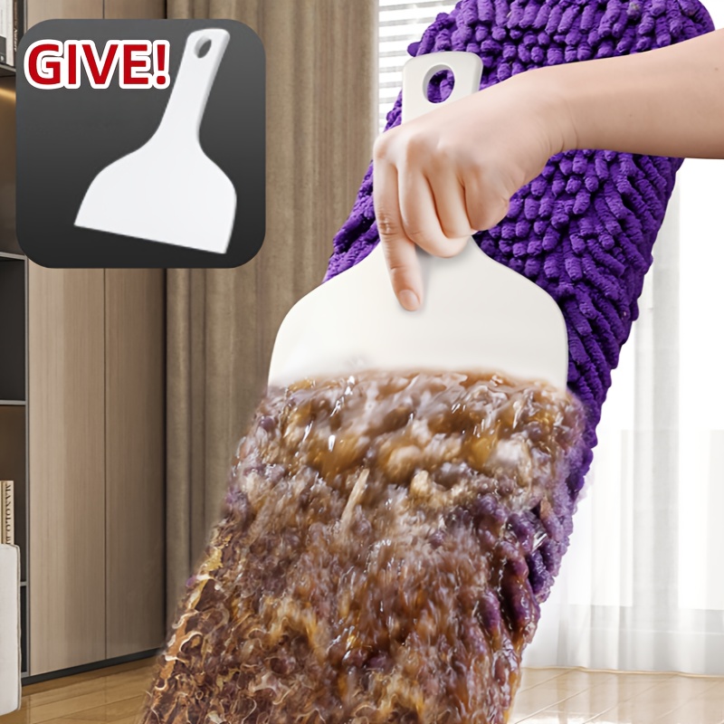 large flat mop with thick pile cleaning pad suitable for home and commercial use   hotel wet   floor scrubber floor mop floor cleaning mop floor cleaner wet and mop   mop thickened mop head durable Product details 8