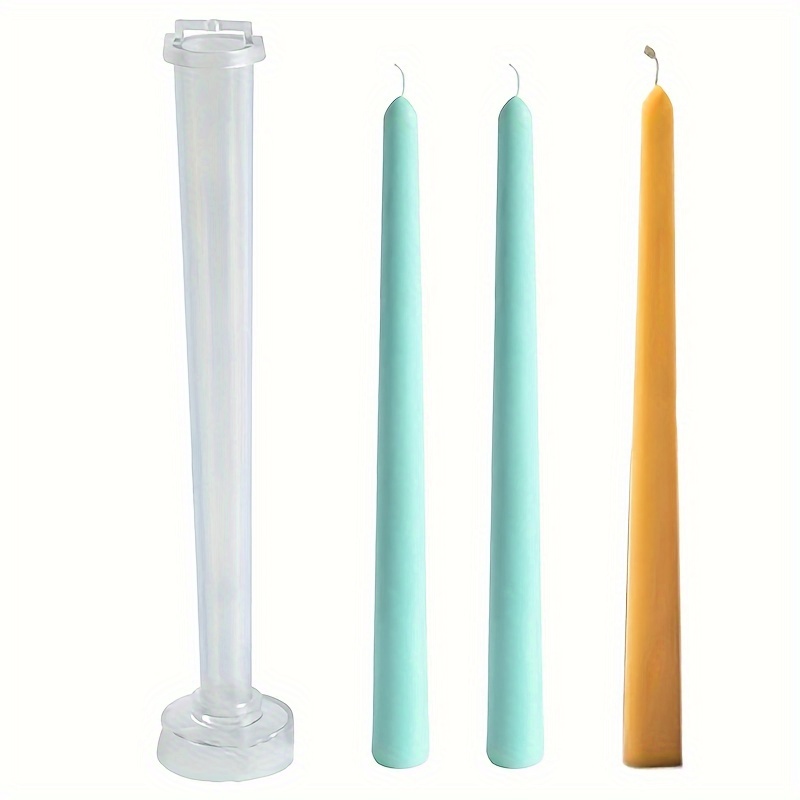 

Conical Rod Wax Large Head Rod Wax Mold Taper Candle Mold Diy Handmade Candle Plastic Mold