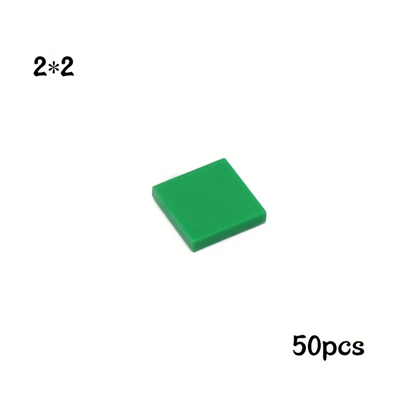 200pcs DIY Building Blocks Ceramic Tile 2x2 Educational Creative Toys
