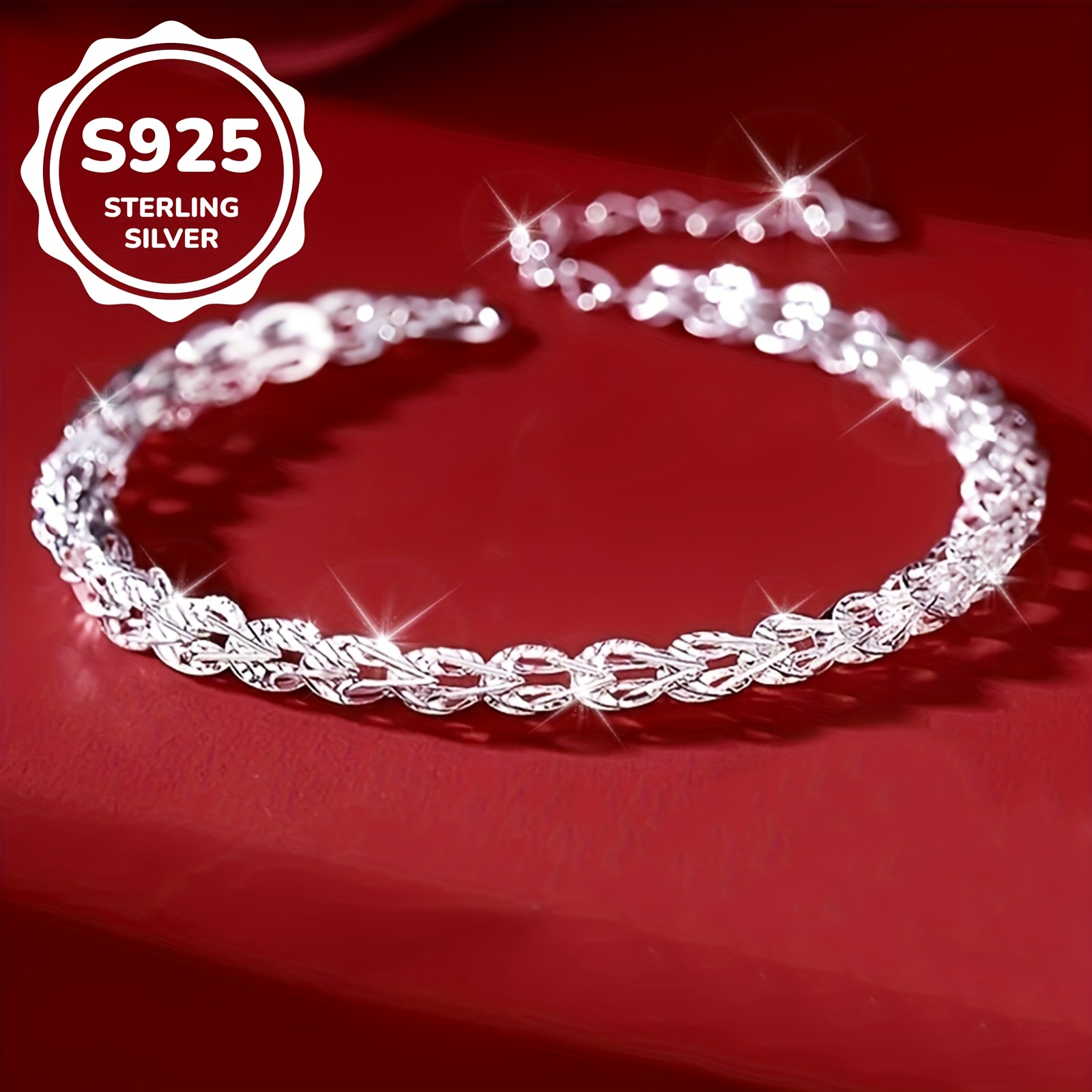 

925 Silver Phoenix Tail Bracelet - Elegant And For Daily And Vacation Wear - 3g