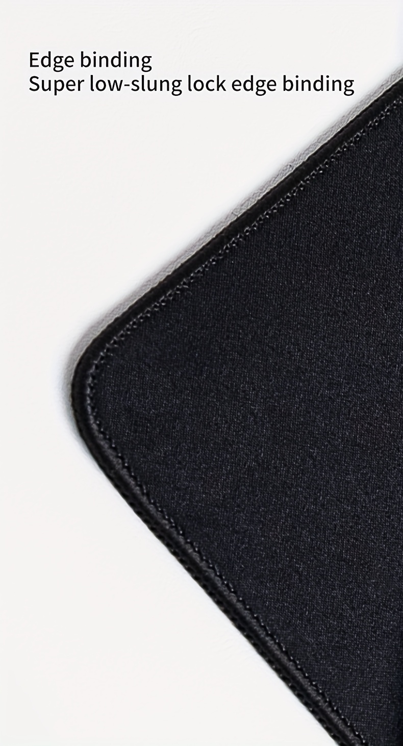 Lenovo Classic Non-Slip Gaming and Office Mouse Pad - Large Desk Mat with Anti-Slip Base, Precision Tracking, Easy-Clean Surface for PC, Laptop, Computer - Compatible with Lenovo Computers, Large Mousepad for Desk, Sleek Design