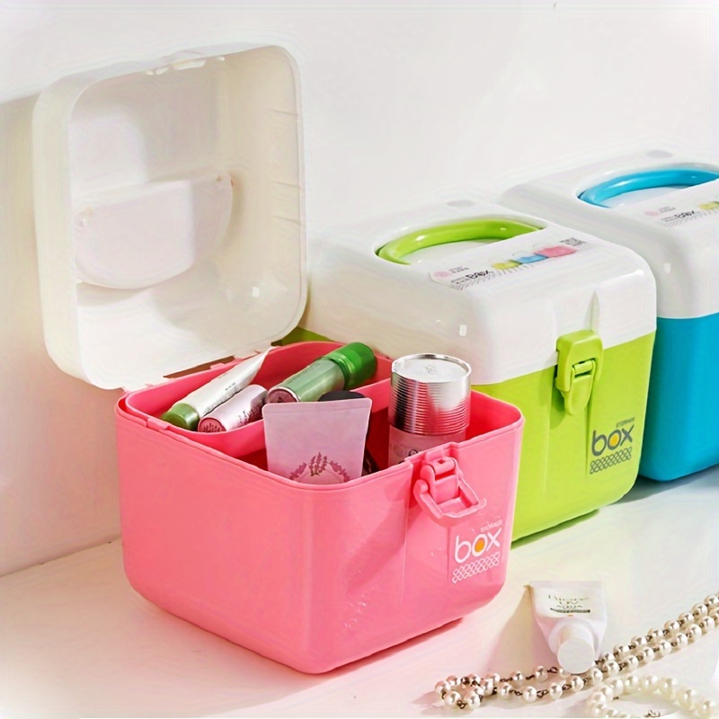 Family Medicine Storage Box Durable Metal Pills Box - Temu