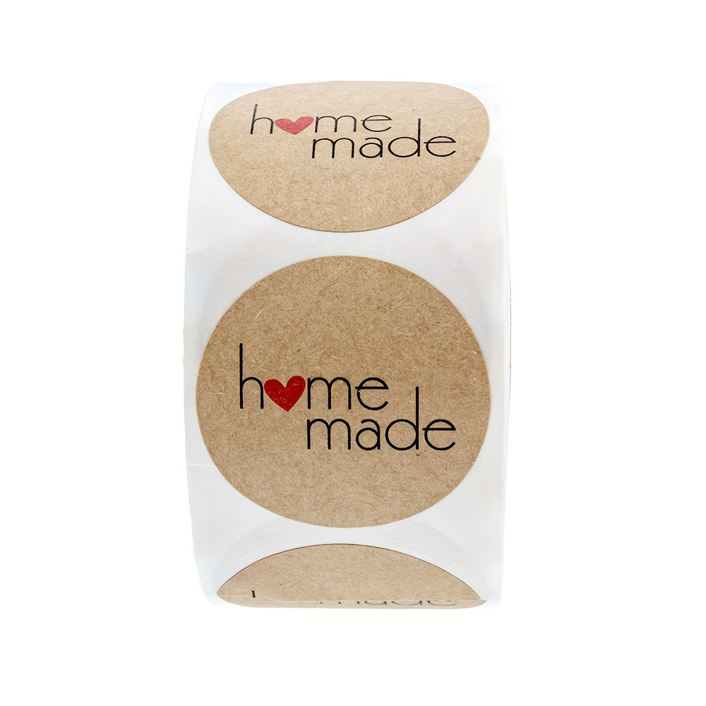 500pcs Paper Homemade Stickers Scrapbooking For Envelope And Package Handmade Seal Labels Sticker Stationery