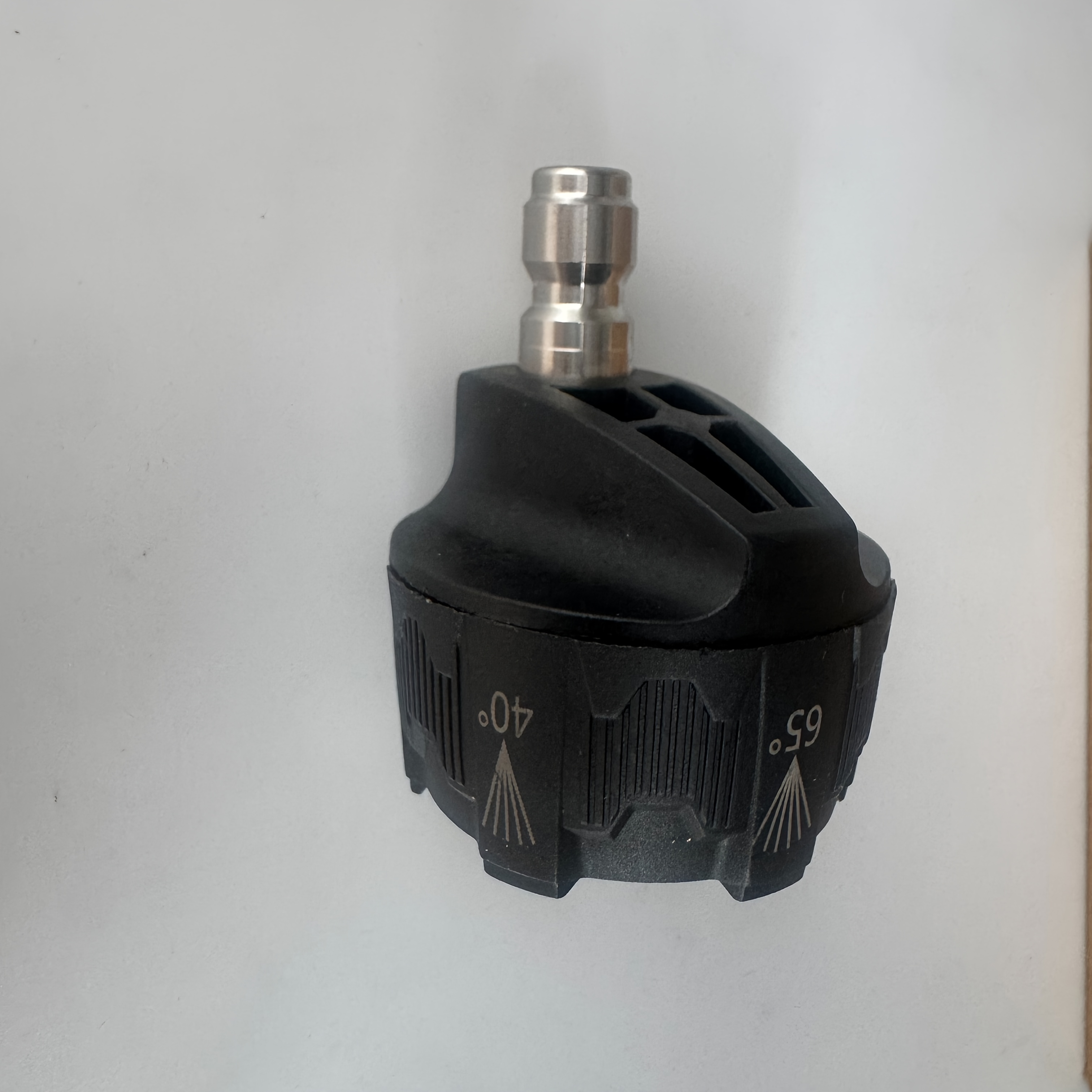 TEMU JH Boquilla Portátil de Presión 6 en 1 Conexión Rápida 1/4" Piezas de Equipo de Limpieza Multifunción