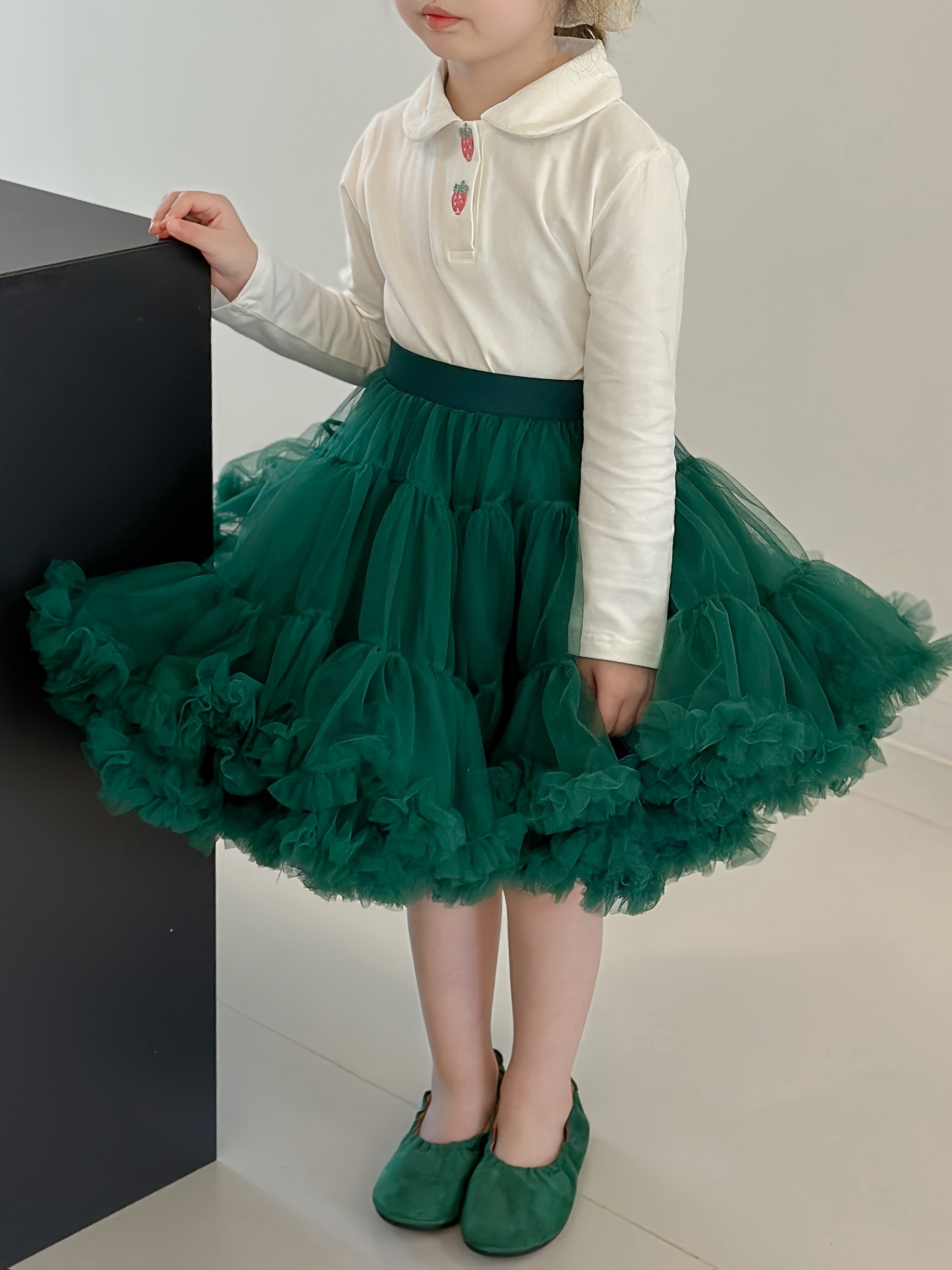 girls tutu skirt birthday gift princess gift dress carnival party tulle skirt   cake fluffy dress