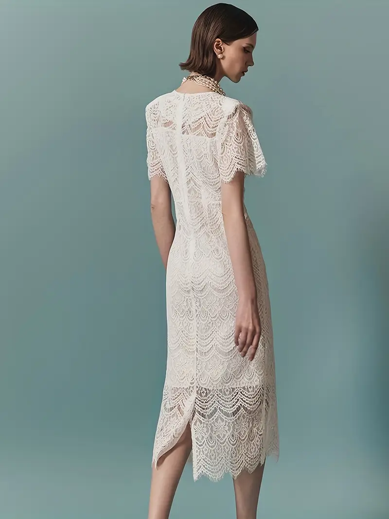 korean style lace dress Korean Lace Dress