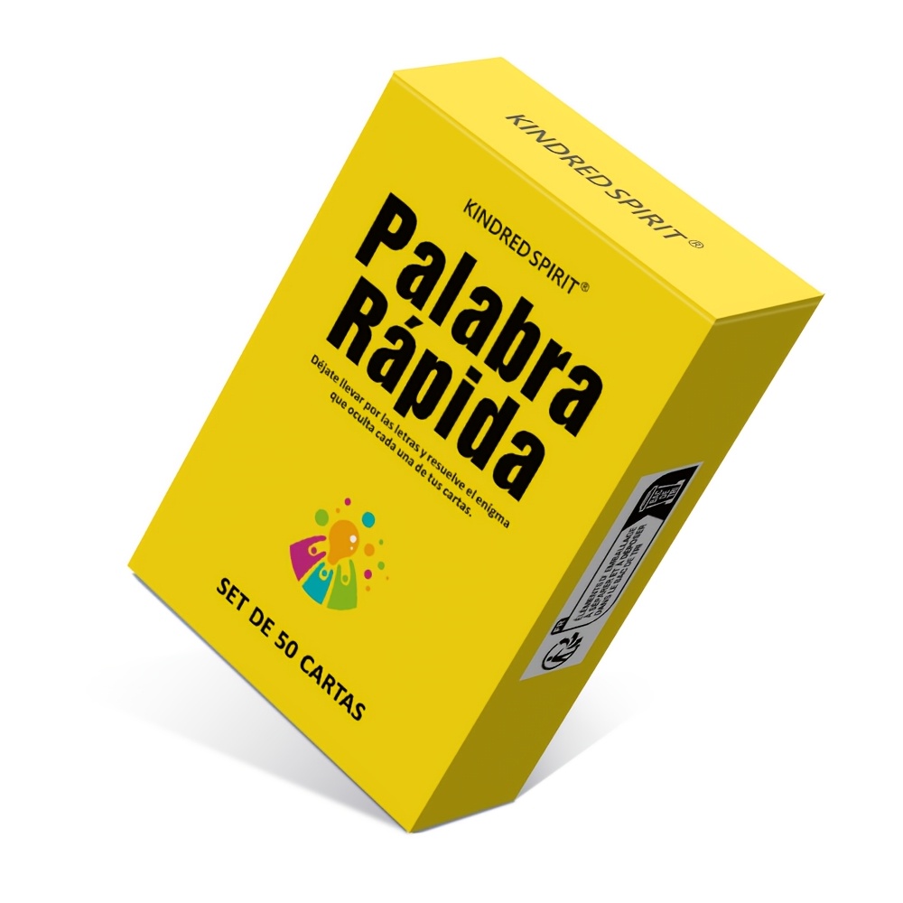 50 Spanish Quick Word Guessing Cards