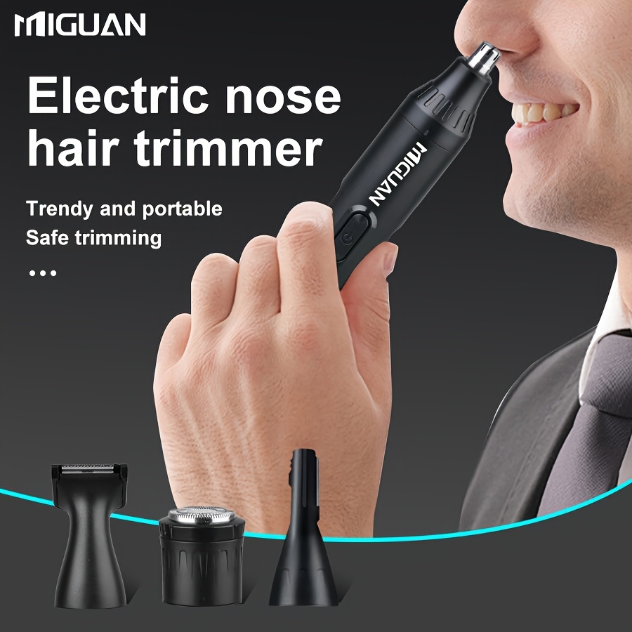 multi purpose mens electric ear and nose trimmer 4 in 1   kit electric eyebrow   shaver sideburns trimmer usb charging personal care tool for men holiday gift Product details 5