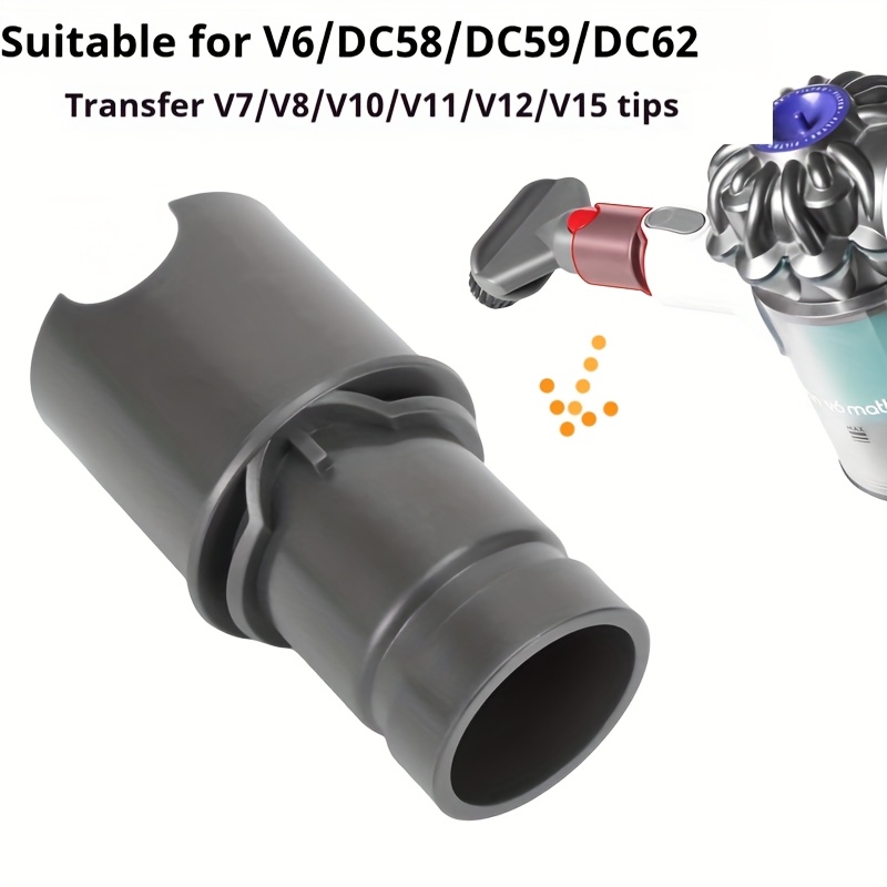 1pc Of V7v8v10v11v12v15 Compatible Hose Adapter And Vacuum Cleaner Accessory For And V6 Series Vacuum Cleaners, Suitable For Home, Rv, Office And