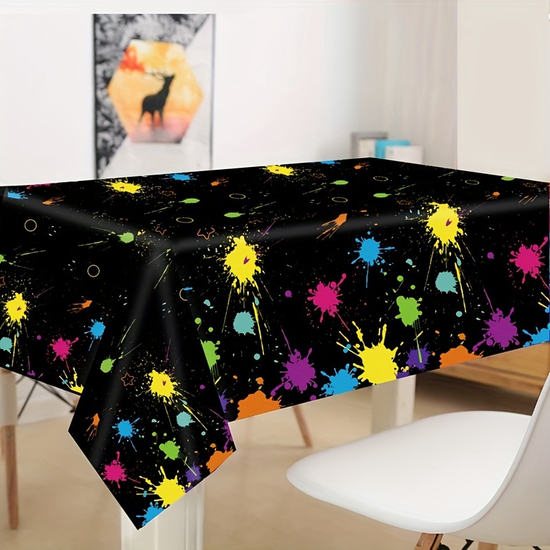 

1pc, Tablecloth, 220*130cm, Supplies, Disposable Plastic, -, Decor, Table