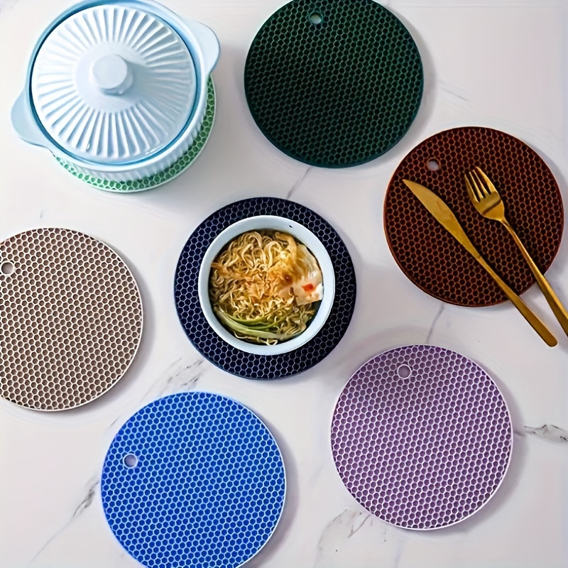 Placemats Multifunctional Round Heat Resistant Table Pad Temu Australia