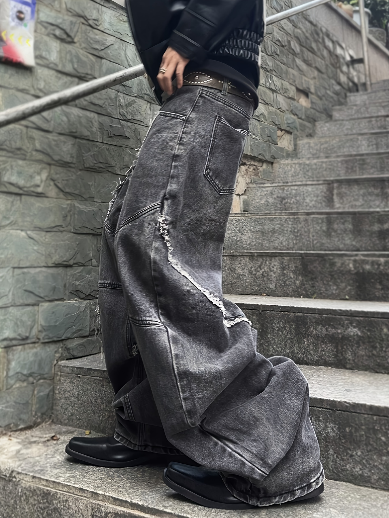 Pantalones Vaqueros Jeans Sueltos De Moda Vaqueros Sueltos De