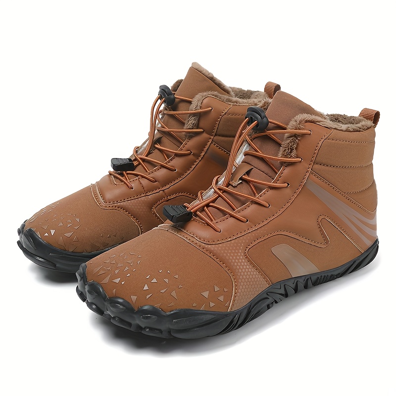 Women's Outdoor Wide Head Snow Boots, Warm Winter Shoes