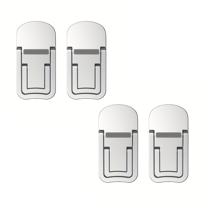 TEMU 4pcs Mini Support Portable Invisible pour Ordinateur Portable, 2 Niveaux Réglables/1 Niveau - Support de Bureau Ergonomique pour la Typage et le