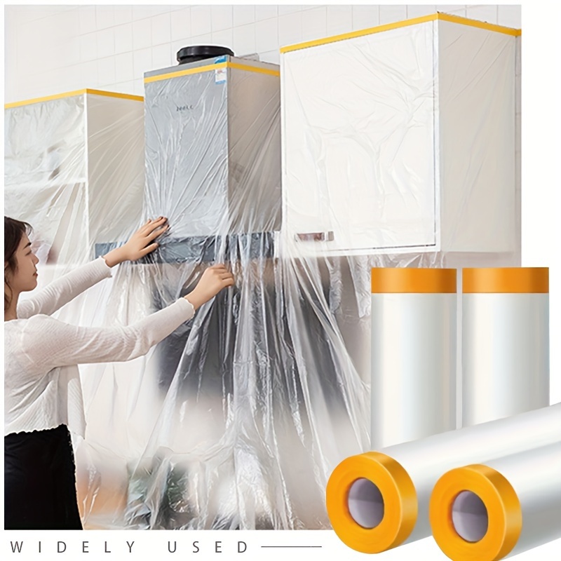 

1pc - Disposable - , , Pe Film, 9.5m Roll, For , , And Cleaning, Suitable For Plastic//wood//metal , Not , For / Use