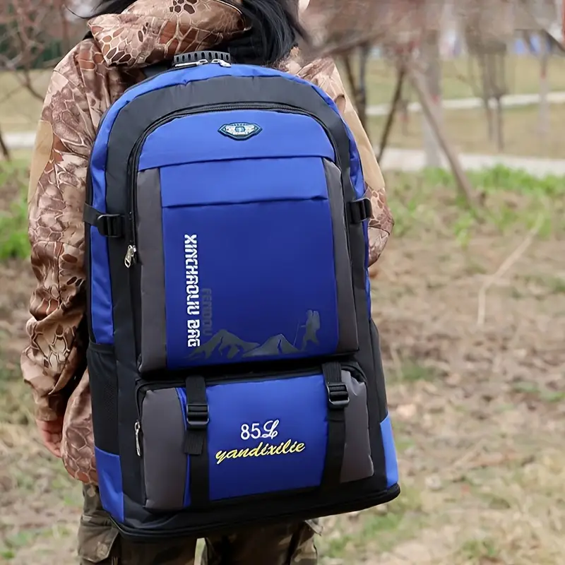 1pc large capacity 85 liter travel backpack men women - Temu Oman 1pc large capacity 85 liter travel backpack men women - Temu Oman