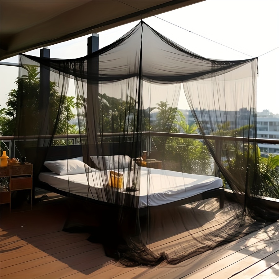 

Bed , Camping And Patio Mosquito Netting, Bed Drapes For Full Queen King Size Bed, Mosquito Net Bed Curtains For Patio Indoor Net And Outdoor Camping, Bed Curtains For Gothic, Decoration, 6 Colors