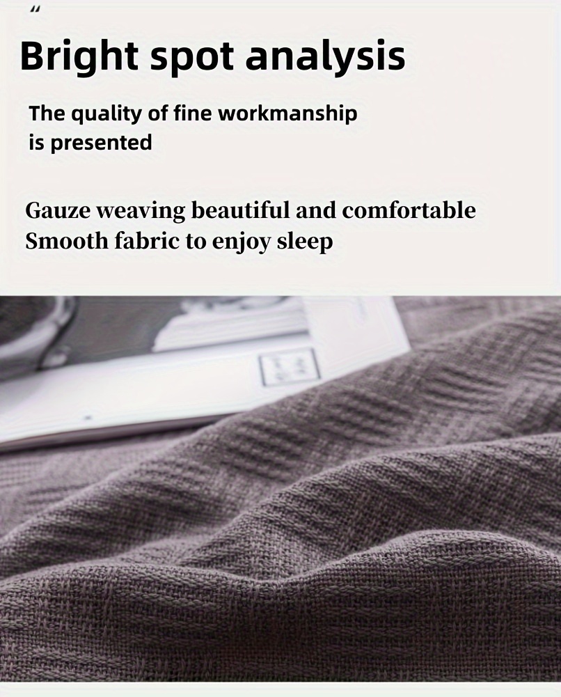 1pc cotton blanket soft warm bed blanket nap blanket for sofa office bed   suitable for   details 1