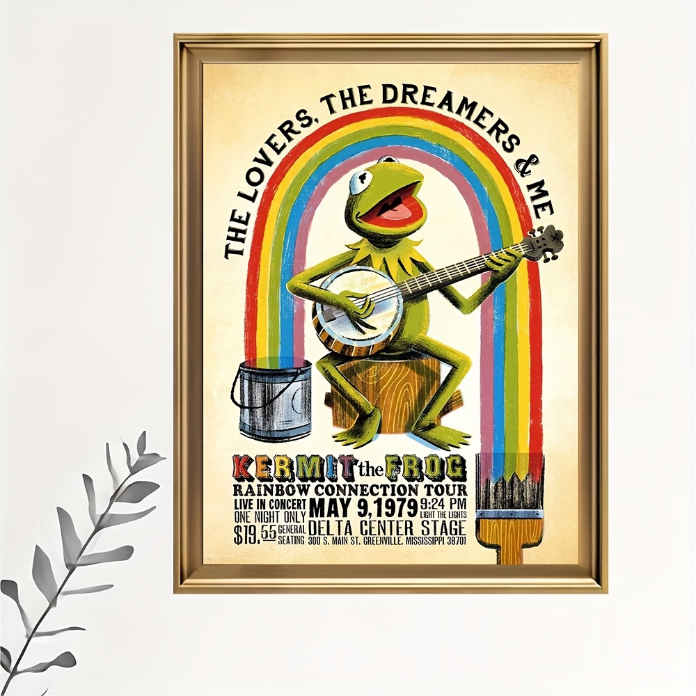 

Rainbow Tour Poster - Vintage-inspired Canvas Art For Decor, Gift Idea, Room Decor