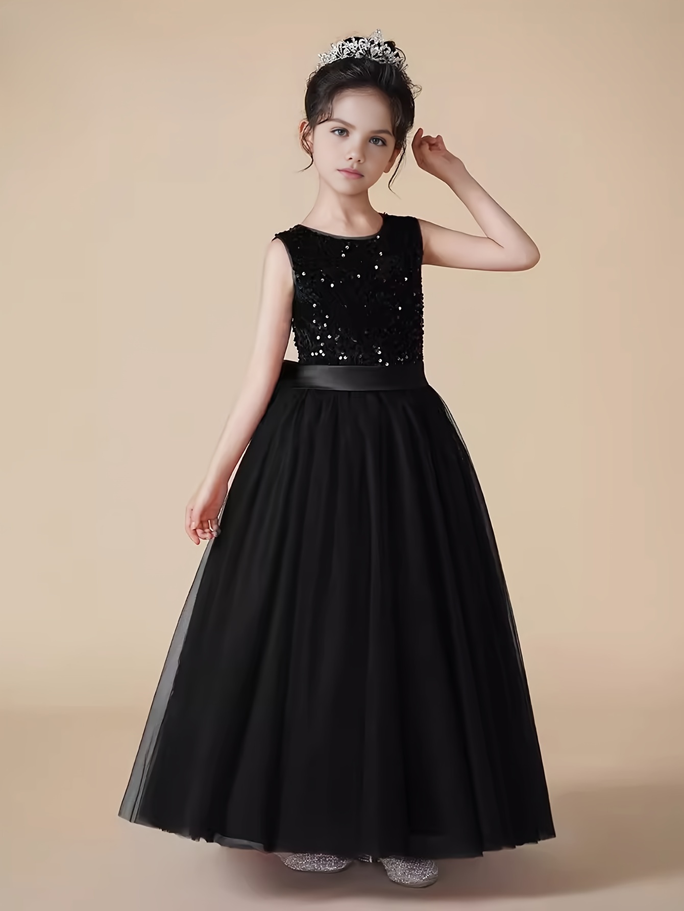 green emerald velvet dress It's My Birthday Sequin Dress main image 0