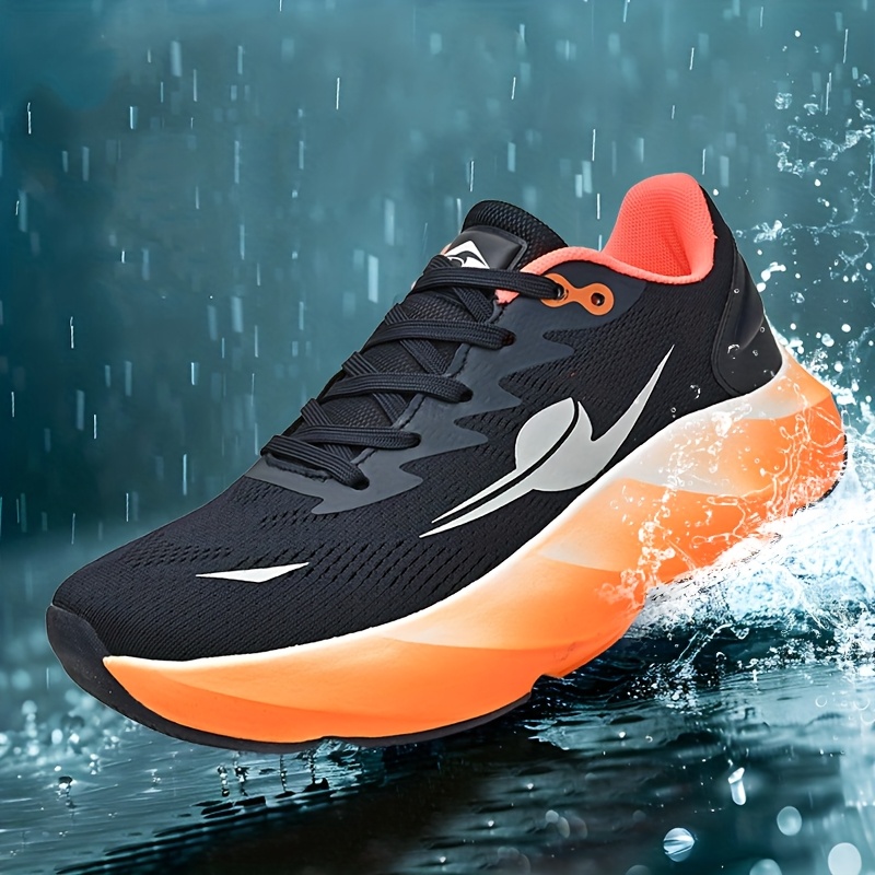 Fashionable Men's Platform Soft Sole Casual Sneakers, Comfortable Outdoor Running Shoes