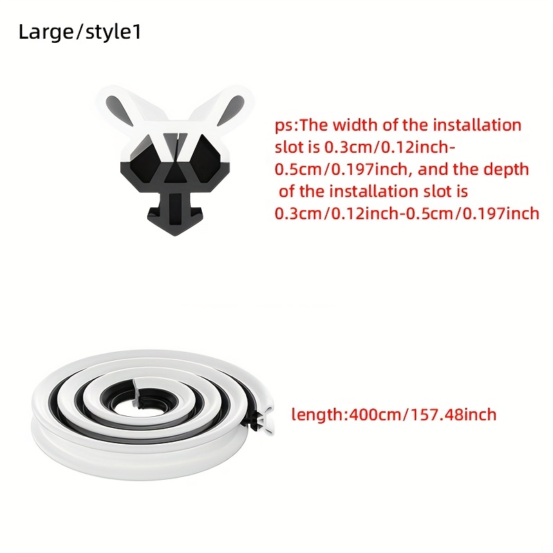 1pc Window Sealing Strip, Slot Type Sealing Strip, Length 400cm/157.48inch, Suitable For Sliding Windows And Doors