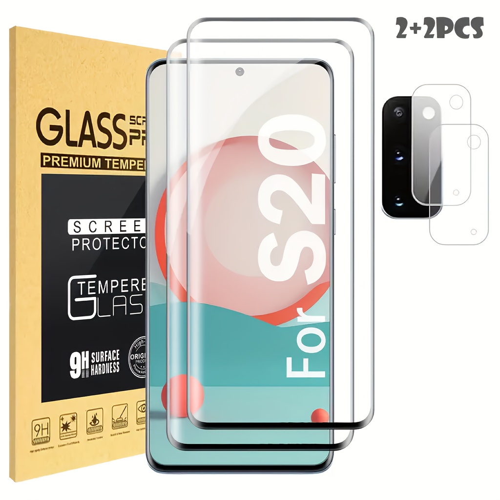 Case S20 Ultra Camera Screen Protector 2+ 20 S20+ S20 Ultra