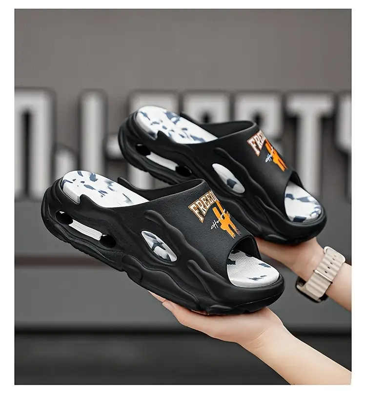 2024 trendy womens summer slides thick sole non slip durable eva sandals for outdoor beach wear Product details 9