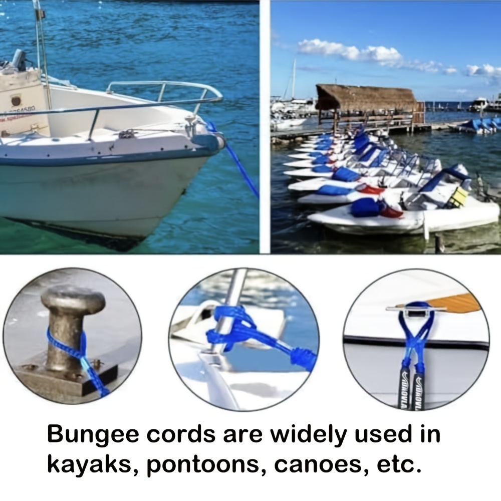 Heavy-Duty Bungee Dock Line with Foam Float
