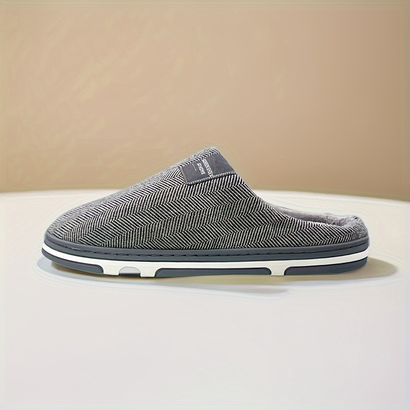 ASHALI Pantoufles d'hiver chaudes pour hommes et femmes - Confortables, élégantes et faciles à enfiler pour un usage intérieur