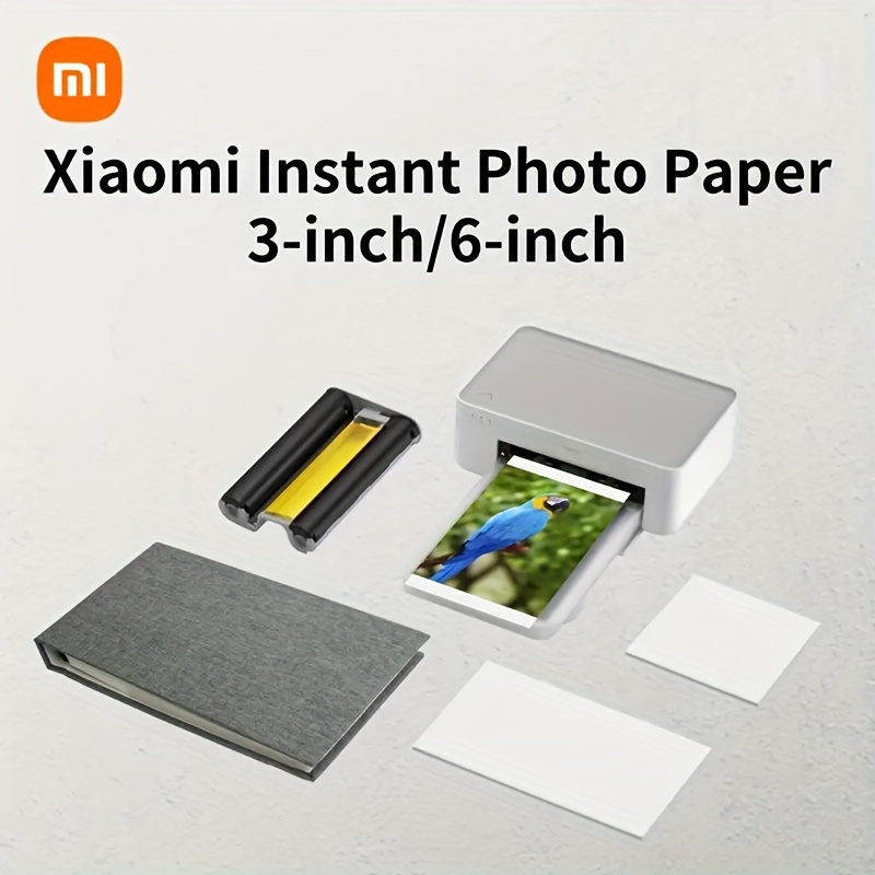 

Xiaomi Instant Photo Paper 3-inch/6-inch (40 Sheets/set), Sticky-backed, With Ribbon, Suit For Xiaomi Instant Photo 1s