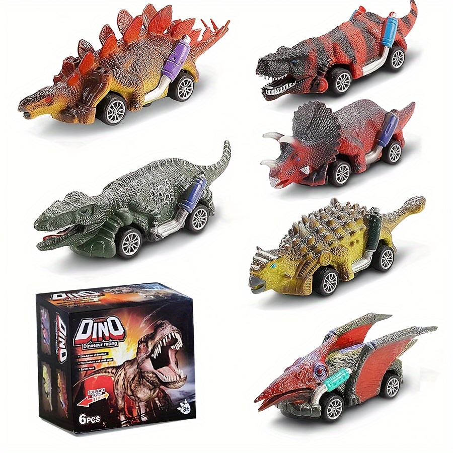 Ensemble de camions jouets dinosaures KALON avec lumières clignotantes,  musique, son