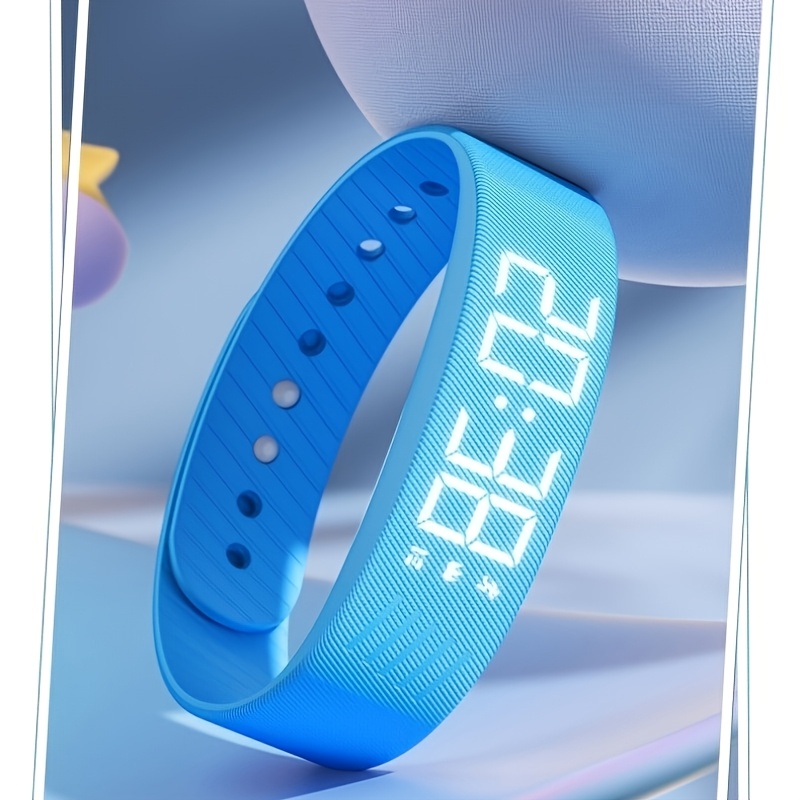 2025 New Multi-Functional Minimalist and Stylish Unisex Digital Watch with Alarm, Pedometer, Stopwatch, Luminous Display. A Fashionable Sports Multi-Function Wristwatch for Students, Comfortable to Wear Without Feeling. Perfect Holiday Gift for Any - Image 12