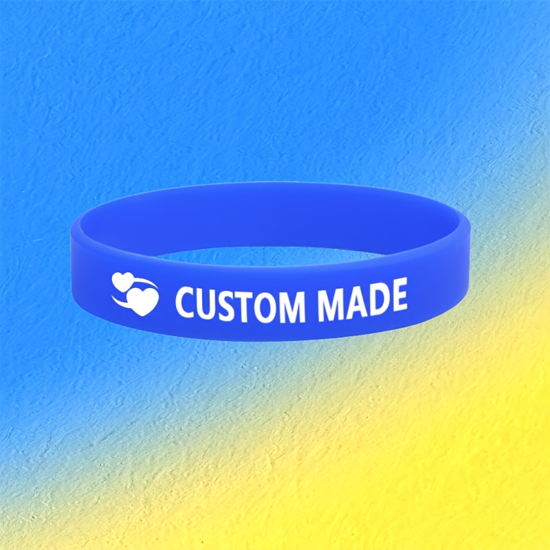 42 Custom Wristbands with Self-Defined Text