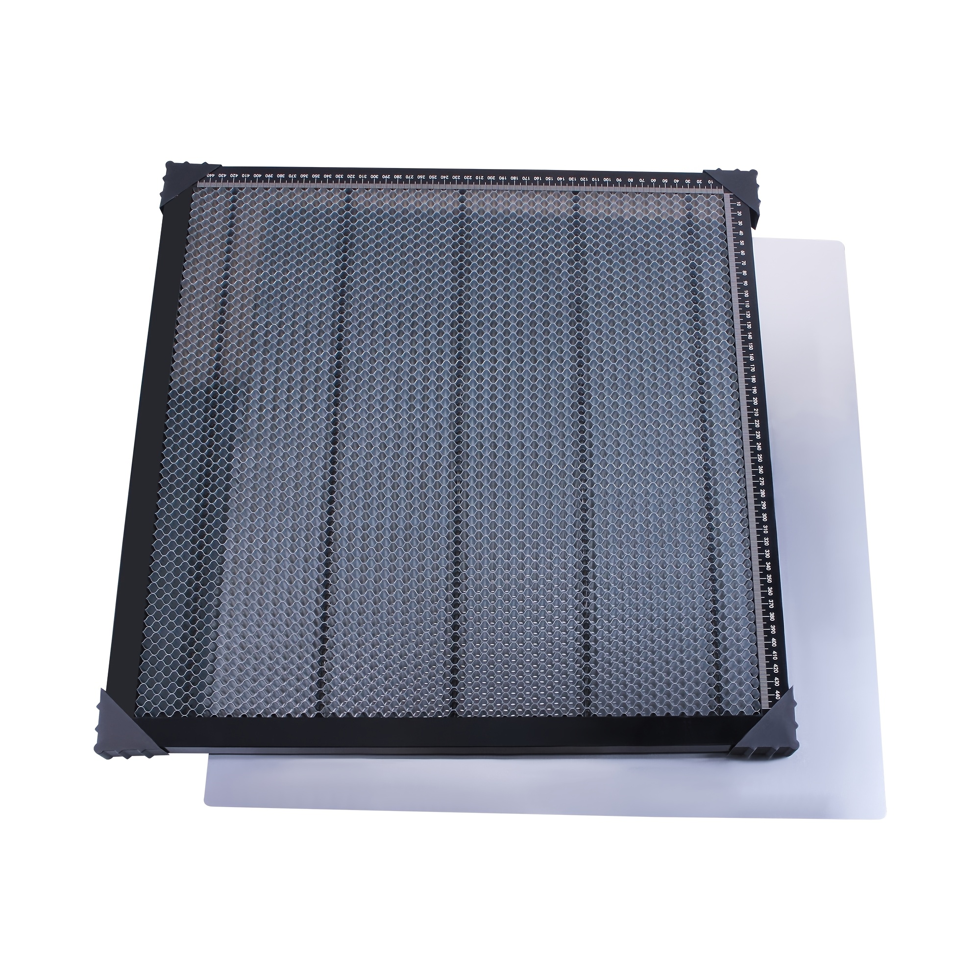E-shop 1 Satz 500*500 mm Stahl Waben Werkbank | 22 mm dick, kompatibel mit Lasergravuren und -schneidern, bietet stabile Unterstützung und eine