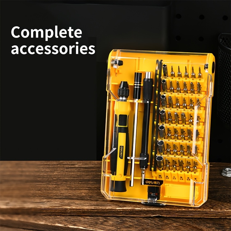 small screwdriver set magnetic screwdriver set including precision maintenance tool set suitable for glasses watches mobile phones notebook computers computers and toys wear resistant oxidation resistant and   resistant Product details 1