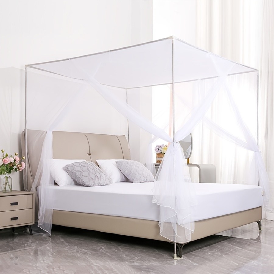 Single Bed - Lightweight - Bed With Four-corner Proof Barrier, Setup For Home, Camping, Or - Netting For Single Beds 190*90*145cm