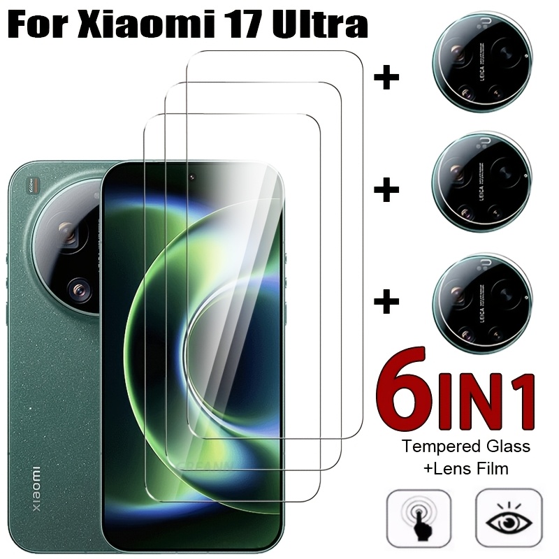 TEMU (3 3)for Xiaomi 17 Cover Screen Protector For Xiaomi 17 Ultra Tempered Glass For Xiaomi 17 Film