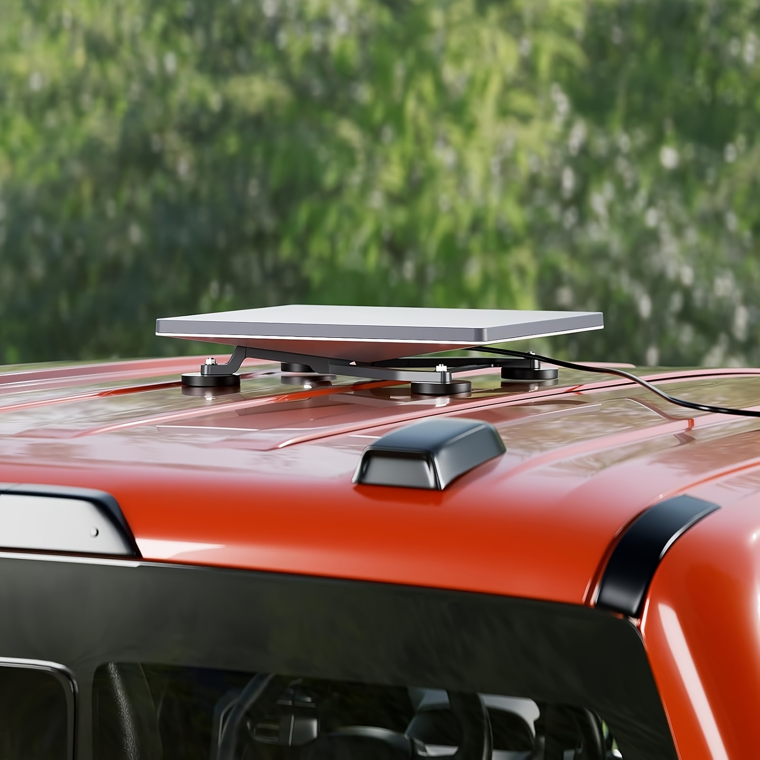 starlink mini magnetic car roof mount quick release durable aluminum alloy kit for rvs boats yachts trucks Product details 2