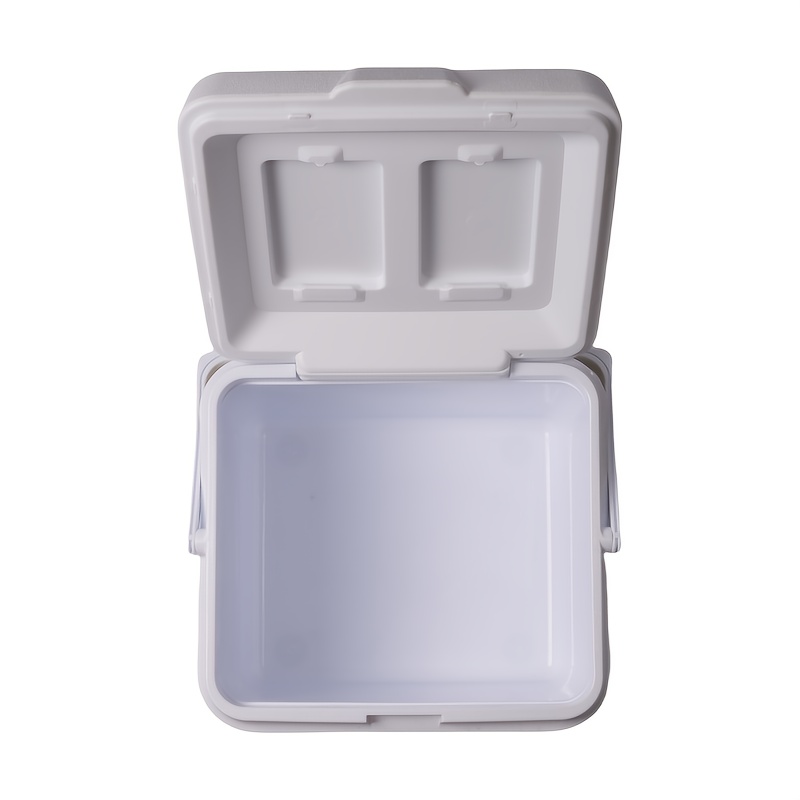 [Portable Cooler Box] Portable Cooler Box with Insulated Hard Shell That Retains Ice, Perfect for Camping, Tailgate Parties, Beach Outings, Picnics, Grocery Shopping, And Boating