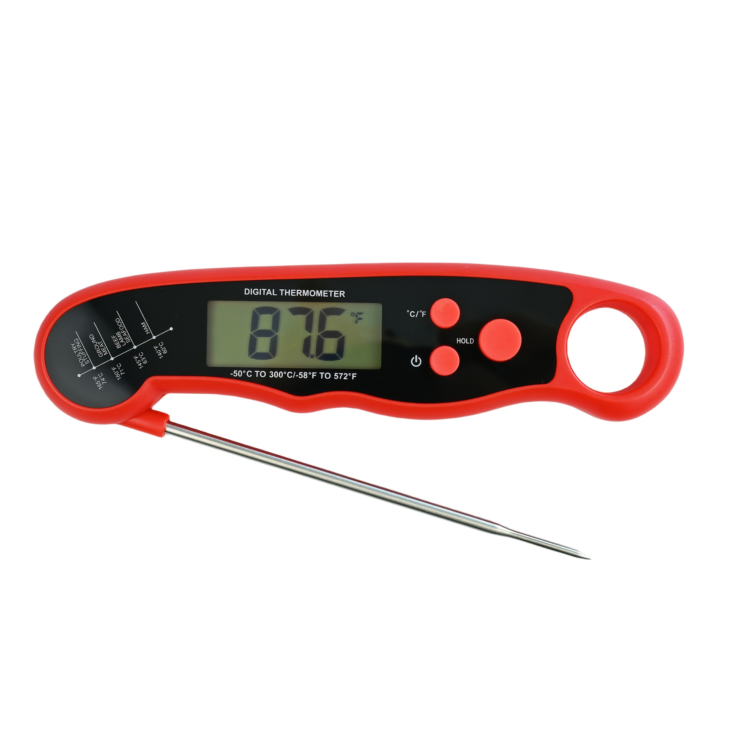 TEMU Thermomelove 1pc Meat Thermometer - Fast And Accurate Temperature Measurement, Kitchen-specific Thermometer