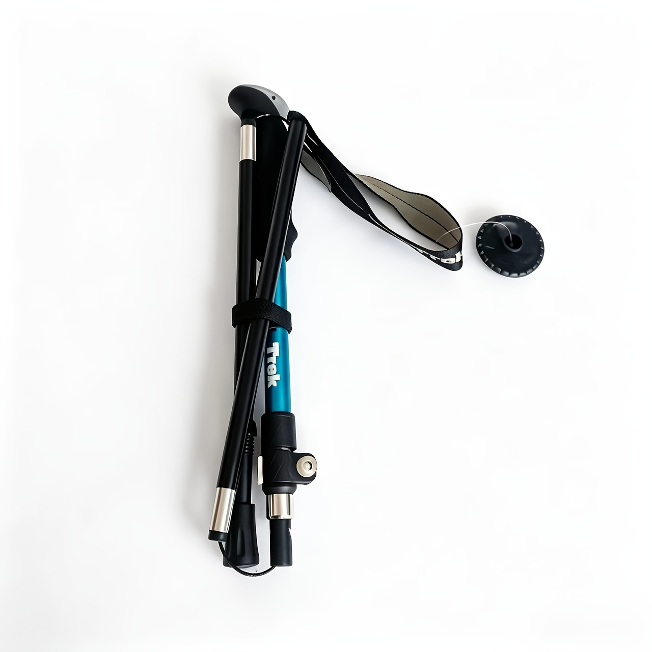 5-Section Color Spliced Foldable Trekking Poles