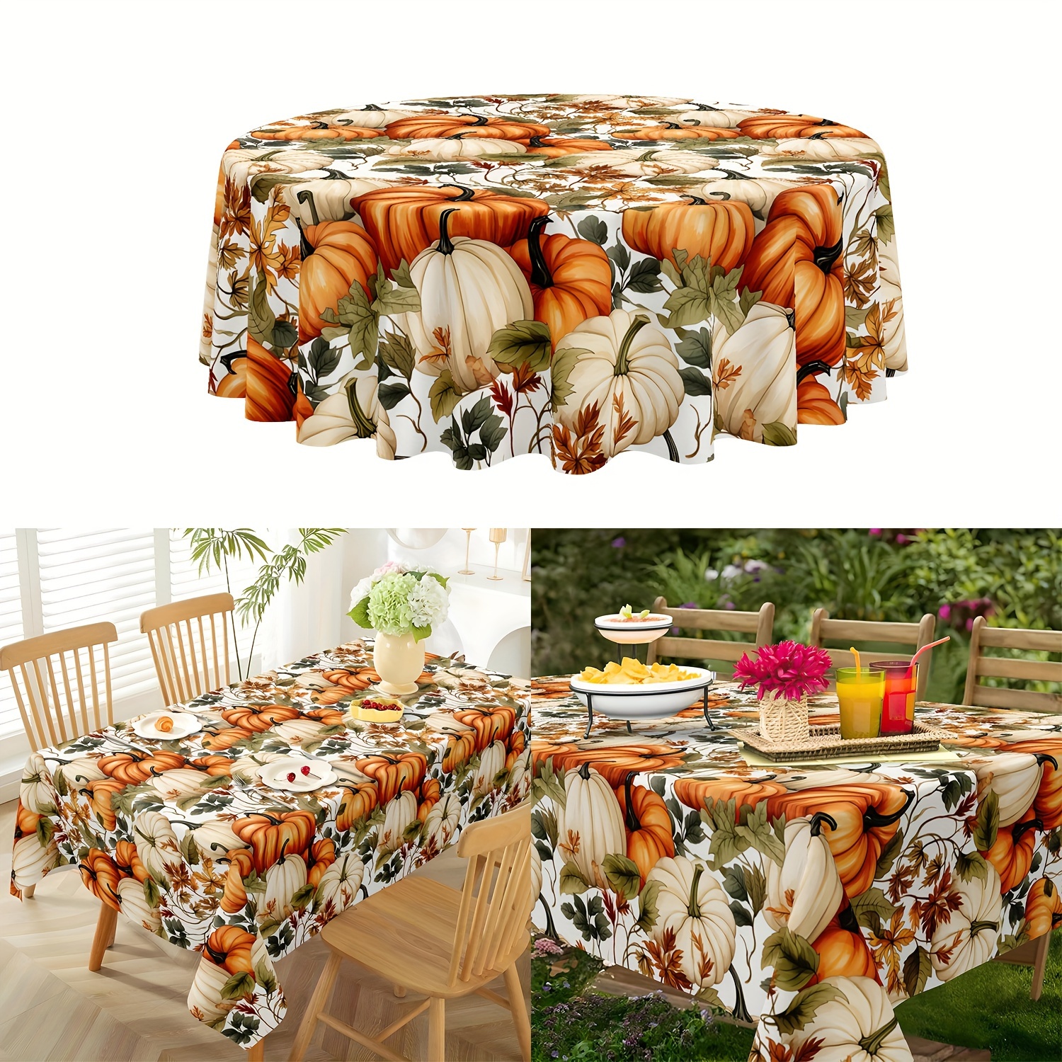 

: & - Tablecloth And - For & Fall Decor