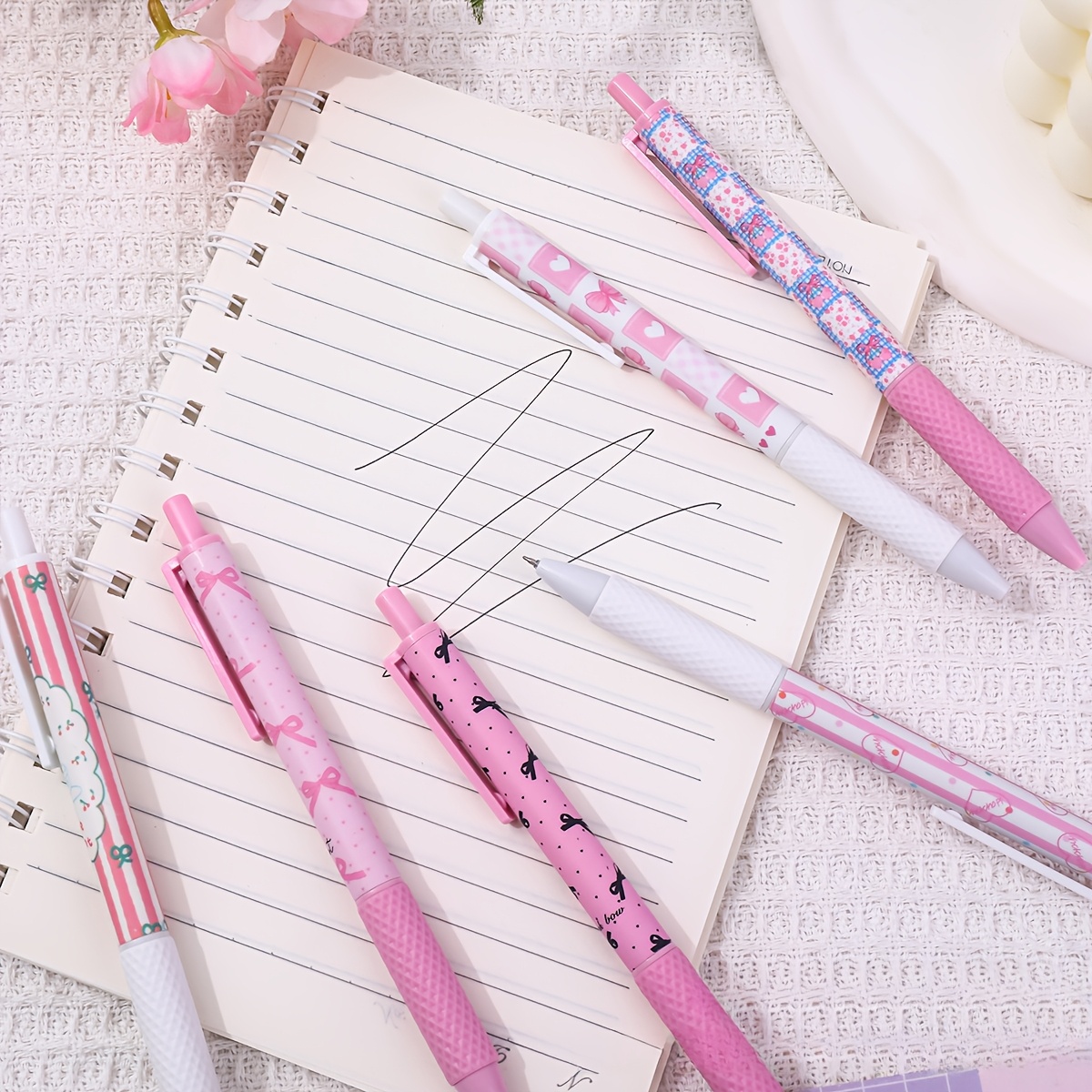 Kugelschreiber Mit Rosa Schleife – Bewusstsein Für Brustkrebs, Motivierendes Schreibgerät Als Geschenk